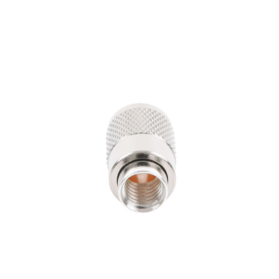 Conector UHF Macho (PL-259) para cables LP-400, RG-8/U, RG-8U-SYS, 8237, 8267, 8268, 9913, CTN-400, 7810, 8214, 7810A, RFLASH-1113, LMR-400, Plata (Concha-Níquel)/ Plata/ D.A.P. (Fibra Sintética)