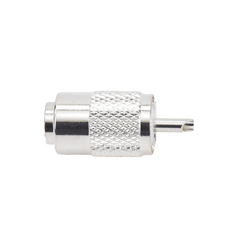 Conector UHF Macho (PL-259) para Cables RG-8/U, RG-8U-SYS, 8237, 8267, 8268, 9913, CTN-400, 7810, 8214, 7810A, RFLASH-1113, LMR-400, Plata )/ Plata/ Teflón.