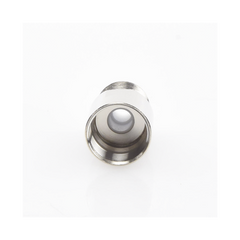Conector UHF Hembra (SO-239) en Línea de Rosca para RG-8/U, 9913, LMR-400, Níquel/ Plata/ Teflón.