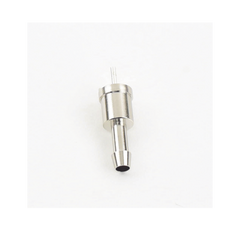 Conector Mini UHF Macho para cables RG-58/U, RG-142/U, Níquel/ Plata/ Teflón.