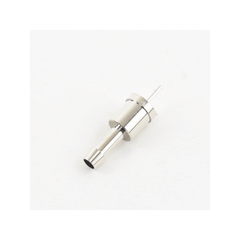 Conector Mini UHF Macho para cables RG-58/U, RG-142/U, Níquel/ Plata/ Teflón.