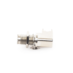 Conector Mini UHF Hembra para Montaje en PCB, Estaño/ Estaño/ Polipropileno.