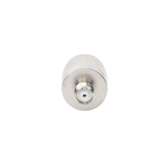 Adaptador en Línea, de Conector Mini UHF Hembra a N Macho, Níquel/ Oro/ Teflón.