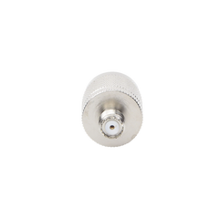 Adaptador en Línea, de Conector Mini UHF Hembra a N Macho, Níquel/ Oro/ Teflón.