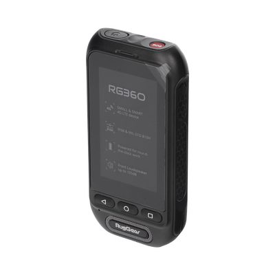 RugGear Radio PoC LTE, IP68 Resistente al Agua, Pantalla Táctil 3", Compatible con NXRadio y TASSTA
