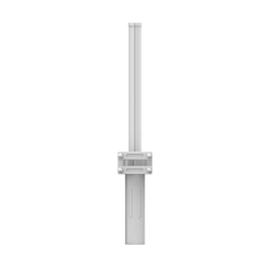 Antena Omnidireccional de 360° AirMetro con 13 dBi en Banda 5Ghz (5150-5850 Mhz) Slant 90° Compatibilidad Multi-Marca para enlaces Multipunto, Conectores SMA Hembra Inverso.