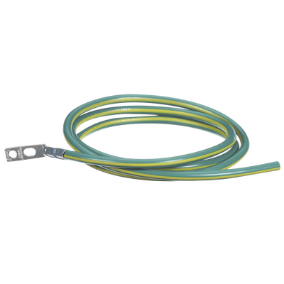 Kit de Jumper para Conexión de Gabinete o Rack de Telecomunicaciones a Barra de Tierra Física, 6 AWG, 1.52 m de Largo