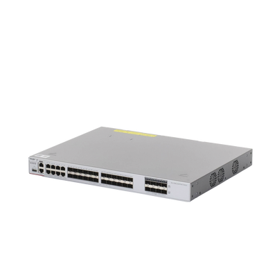 Switch Core Administrable Capa 3 con 8 puertos Gigabit, 24 SFP y 8 SFP+ Combo para fibra 10Gb, gestión gratuita desde la nube.