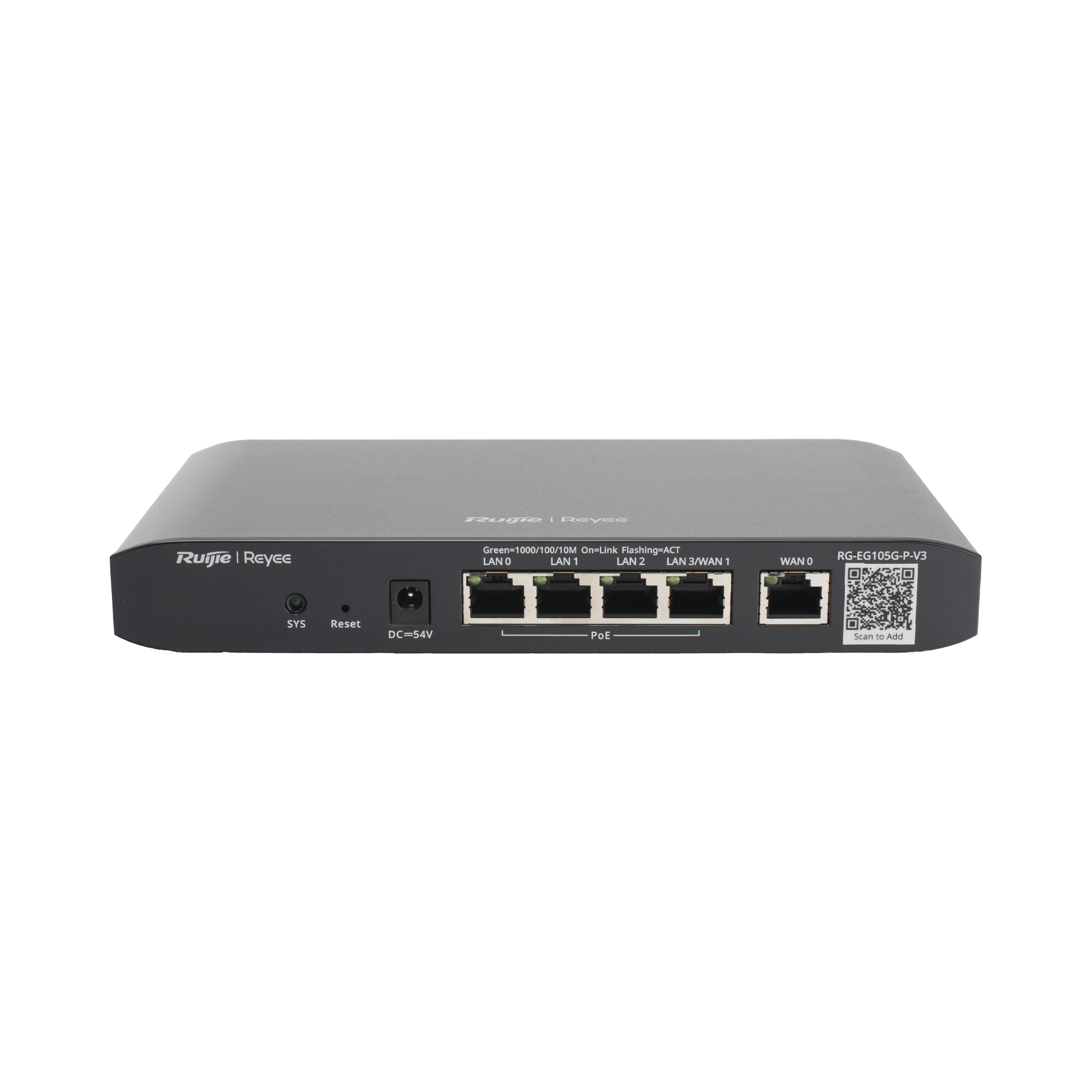 Router Balanceador con Función SD-WAN, PoE+ hasta 54 Watts, Hasta 2 Servicios de Internet y hasta 100 clientes con desempeño de 600 Mbps