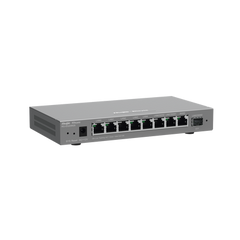Router Balanceador con Función SD-WAN, 8 puertos gigabit y 1 puerto SFP, soporta 4x WAN configurables, hasta 200 clientes.