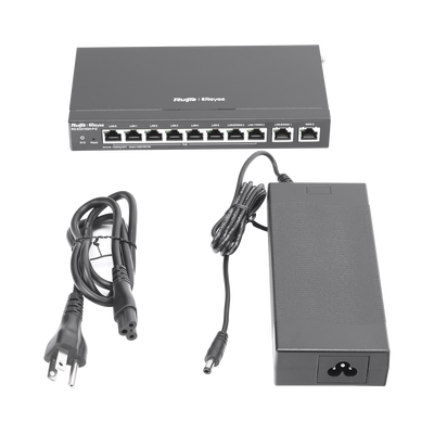 Router Balanceador con Función SD-WAN, PoE+ hasta 110 Watts, Hasta 4 Servicios de Internet y hasta 350 clientes con desempeño de 1.5 Gbps