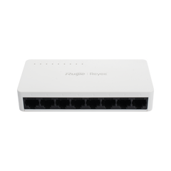 Switch no administrable, Visible en la Topología de la Nube, con 8 puertos 10/100 Mbps