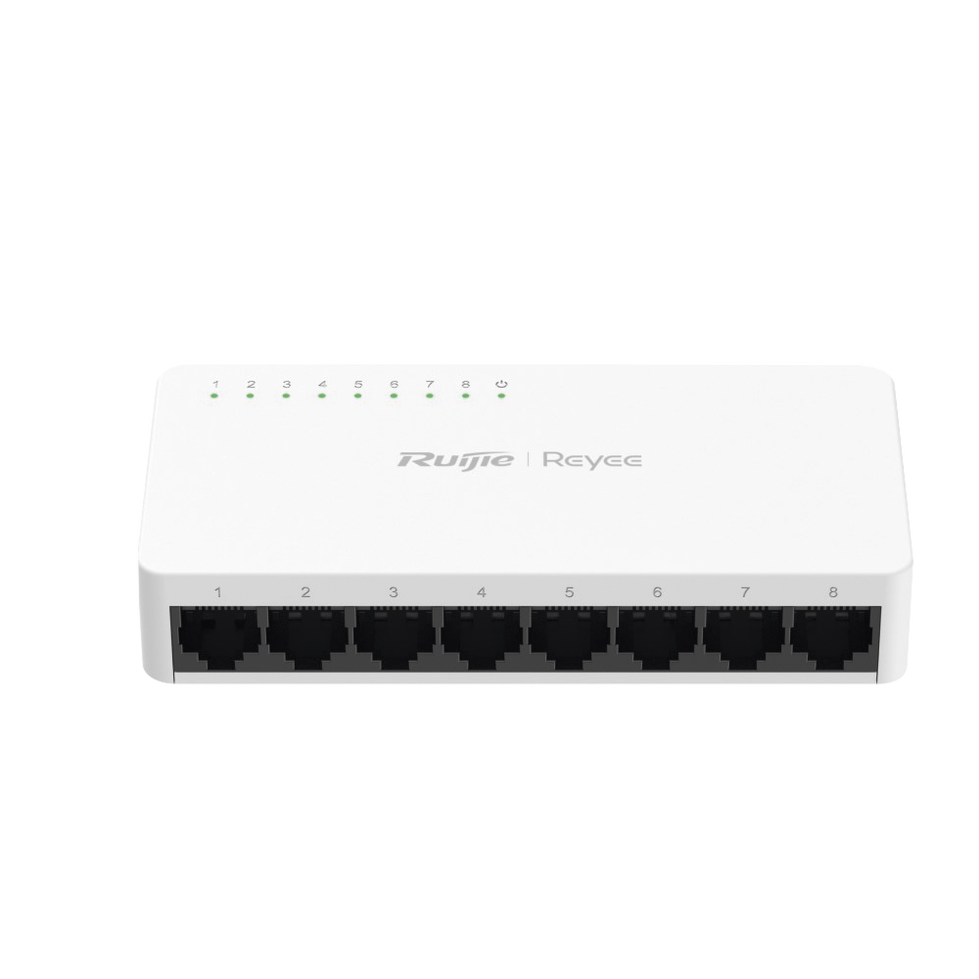 Switch no administrable, Visible en la Topología de la Nube, con 8 puertos Gigabit 1G