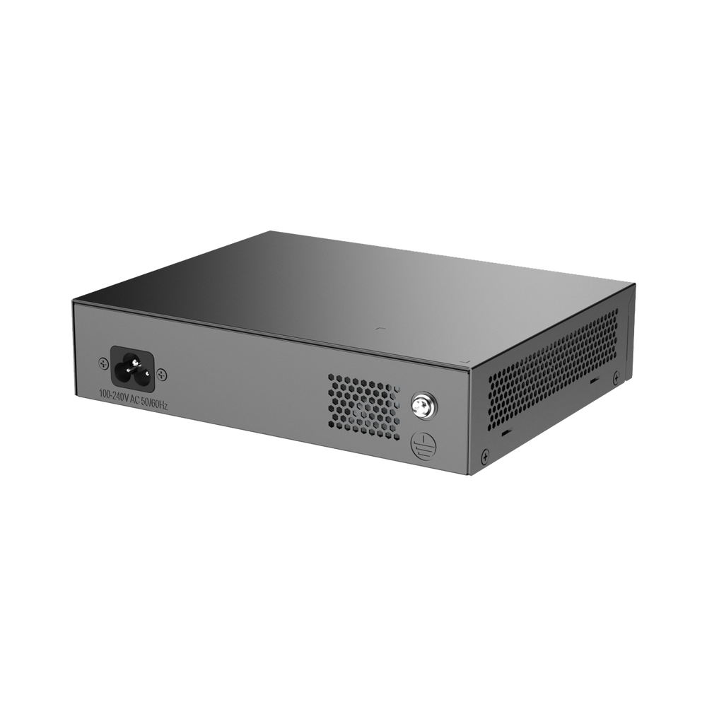 Switch PoE+ no Administrable, hasta 120 Watts, no administrable, 8 puertos PoE+, 2 Uplink Gigabit Ge / SFP