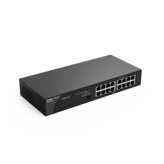 Switch no administrable, Visible en la Topología en la Nube, con 16 puertos Gigabit