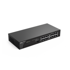 Switch no administrable, Visible en la Topología en la Nube, con 16 puertos Gigabit