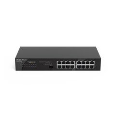 Switch no administrable, Visible en la Topología en la Nube, con 16 puertos Gigabit