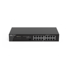 Switch no administrable, Visible en la Topología en la Nube, con 16 puertos Gigabit