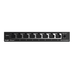 Switch Administrable con 8 puertos Gigabit, gestión gratuita desde la nube