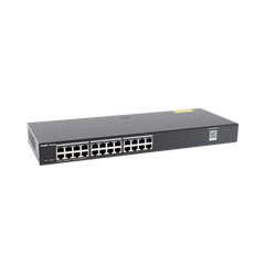 Switch Administrable 24 puertos Gigabit, gestión gratuita desde la nube.