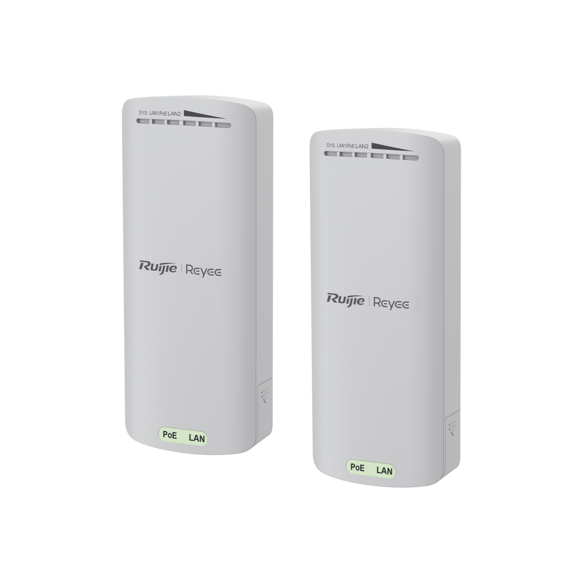 Kit Enlace Inalámbrico Recomendado para Elevadores, hasta 500m o 125 pisos, Preconfigurado, Ajuste Automático, Hasta 300 Mbps, Doble Puerto LAN