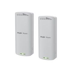Kit Enlace Inalámbrico Recomendado para Elevadores, hasta 500m o 125 pisos, Preconfigurado, Ajuste Automático, Hasta 300 Mbps, Doble Puerto LAN