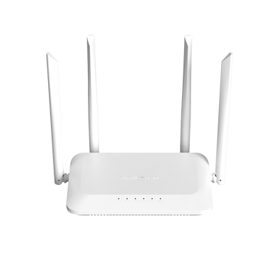 Home Router Inalámbrico Wi-Fi5 Doble Banda, 1 Puerto Wan 10/100 y 3 Puertos Lan 10/100 Hasta 1,200 Mbps