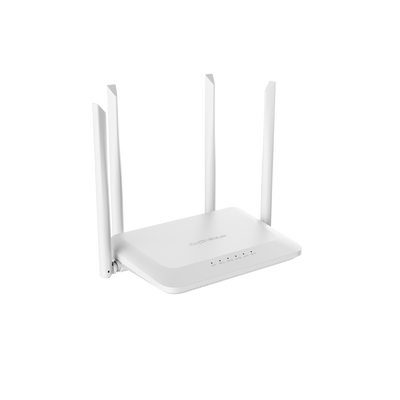 Home Router Inalámbrico Wi-Fi5 Doble Banda, 1 Puerto Wan 10/100 y 3 Puertos Lan 10/100 Hasta 1,200 Mbps