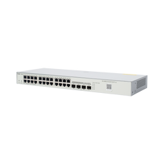 Switch Administrable L2, 24 Puertos Eth 1G, 4 puertos SFP 1G, Administración Remota en la Nube.