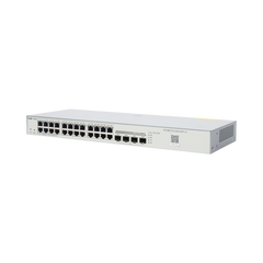 Switch Administrable L2, 24 Puertos Eth 1G, 4 puertos SFP 1G, Administración Remota en la Nube.