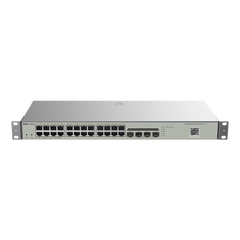 Switch Administrable L2, 24 Puertos Eth 1G, 4 puertos SFP 1G, Administración Remota en la Nube.