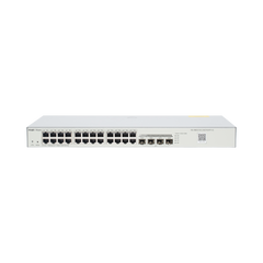 Switch Administrable L2, 24 Puertos Eth 1G, 4 puertos SFP 1G, Administración Remota en la Nube.