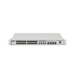 Switch administrable Capa 2+ Plus, 24 puertos SFP con 8 puertos Ethernet Gigabit y 4 SFP+ gestión en la nube
