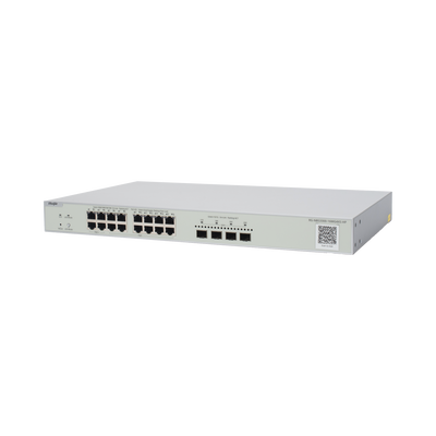 Switch Multi-Gigabit PoE++ hasta 370W, Capa 2 con 4 Puertos 2.5G (90W), 12 Puertos 2.5G (30W) y 4 Uplink SFP+ 10G , Administrable Cloud, Diseñado Para Access Points WiFi 6/7