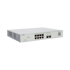 Switch Multi-Gigabit PoE+ Capa 2 con 8 Puertos 2.5G PoE+ hasta 240W y 2 Uplink SFP+ 10G ,Administrable Cloud, Diseñado Para Access Points WiFi 6/7