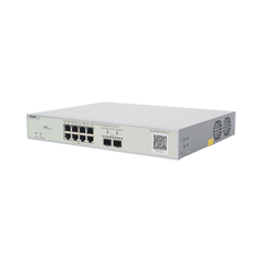 Switch Multi-Gigabit PoE+ Capa 2 con 8 Puertos 2.5G PoE+ hasta 240W y 2 Uplink SFP+ 10G ,Administrable Cloud, Diseñado Para Access Points WiFi 6/7