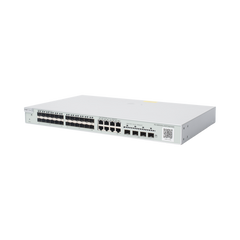 Switch administrable Capa 3, 24 puertos SFP 1G, 8 puertos Ethernet 1G Combo y 4 SFP+ 10G, gestión remota en la nube