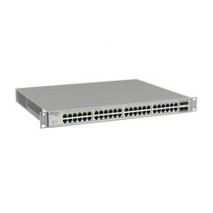 Switch Administrable Capa 3 con 48 puertos Gigabit PoE 802.3af/at + 4 SFP+ para fibra 10Gb, gestión gratuita desde la nube, 740W