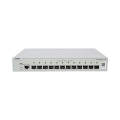 Switch Administrable Full Aggregation Capa 3, 12 Puertos SFP+ 10G y un Puerto MGMT