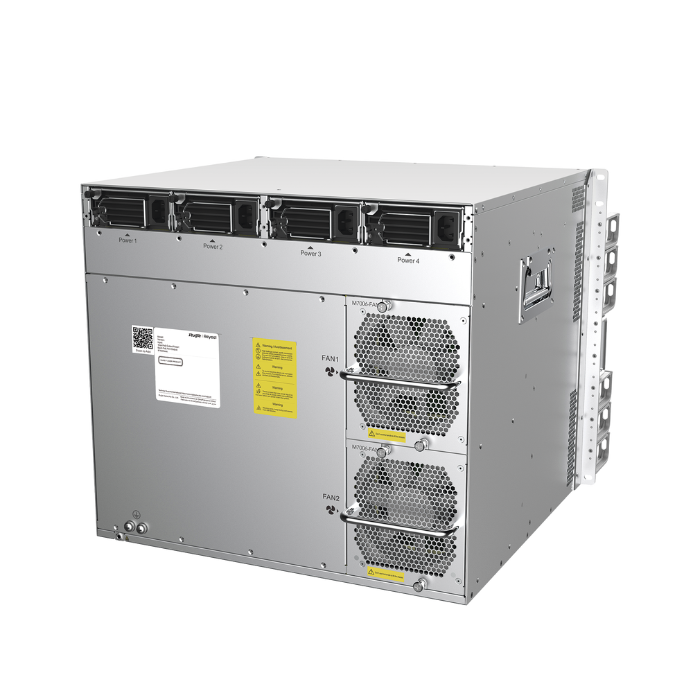 Chasis Switch Core hasta 6 slots para tarjetas modulares M7000 series
