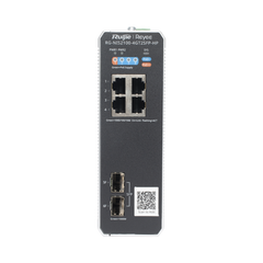 Switch Industrial PoE hasta , Ideal para temperaturas Extremas y protección contra descargas, 1 x PoE++ Port, 3 x PoE+ Ports, and 2 x SFP Uplink Ports
