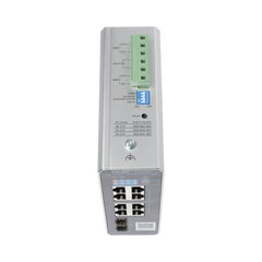 Switch Industrial PoE hasta , Ideal para temperaturas Extremas y protección contra descargas, 1 x PoE++ Port, 7 x PoE+ Ports, and 2 x SFP Uplink Ports