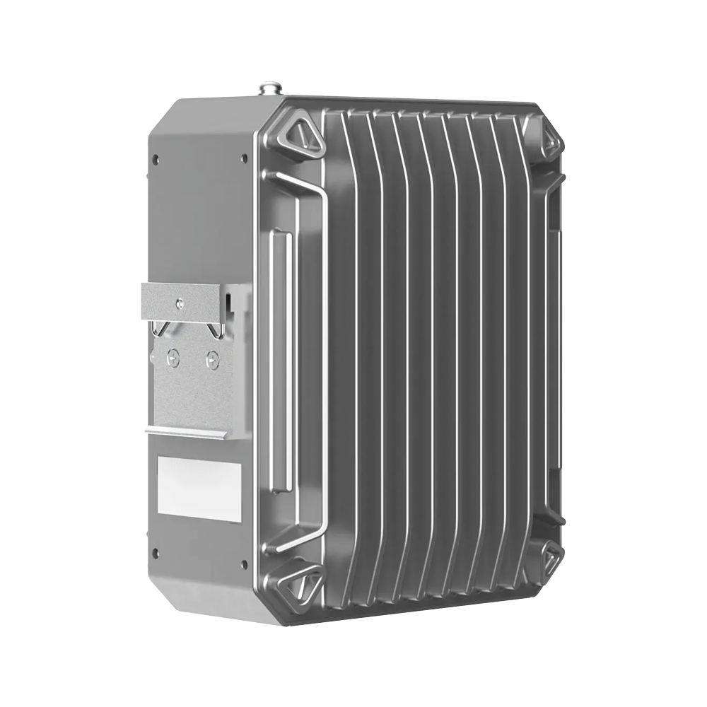 Switch Industrial PoE hasta , Ideal para temperaturas Extremas y protección contra descargas, 4 Puertos Gigabit PoE 802.3 af/at, 2 puertos SFP Administrable Cloud