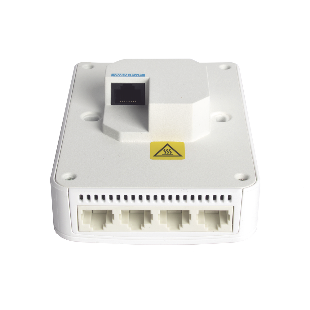 Punto de Acceso Mesh Wi-Fi 5 ideal para áreas que requieren múltiples puertos de red, 1 puerto PoE Out, hasta 1.7 Gbps doble banda 802.11ac MU-MIMO 2x2