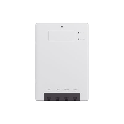 Punto de Acceso Mesh Wi-Fi 6 para interior en pared, hasta 512 usuarios ideal para Hotelería u Oficina.