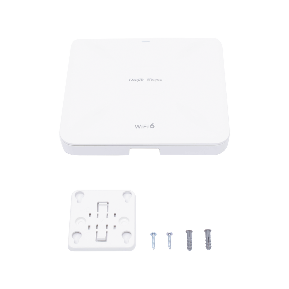 Punto de Acceso Mesh Wi-Fi 6 para Interior, se Instala en Techo o Pared, hasta 512 Usuarios y 3.2 Gbps, Doble Banda 802.11ax MU-MIMO 4x4