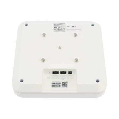 Punto de Acceso Mesh Wi-Fi 6 con doble puerto multi-gigabit 2.5G Interior en Techo hasta 5.9 Gbps, doble banda 802.11 AX6000 MU-MIMO 4x4