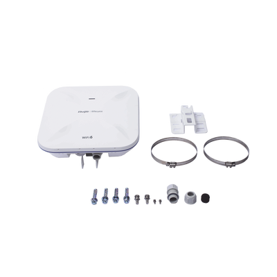 Punto de Acceso Mesh Wi-Fi 6 Industrial para Exterior / 360° / Filtros Anti Interferencia y Auto Optimización con IA