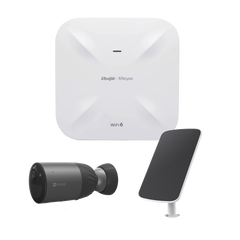 Kit de Cámaras Wi-Fi  con Access Point/ Incluye 1 Cámara de Batería  CS-BC1C / 1 Pane solar Mod. CS-CMT-SOLARPANEL-E / 1 Access Point RG-RAP6260(G)