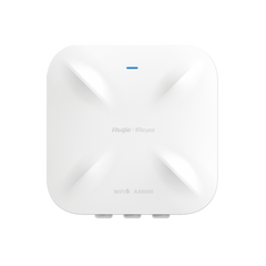 Punto de Acceso Mesh Wi-Fi 6 Industrial para Exterior Omnidireccional 5.95Gbps, MU-MIMO 4x4, 360°, Filtros Anti Interferencia y Auto Optimización con IA, puerto eth 2.5G y SFP